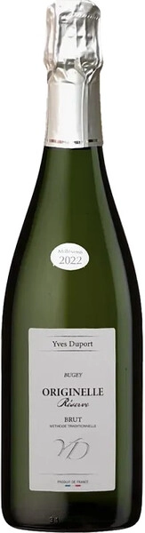 Игристое вино Yves Duport, Originelle Reserve Brut, Bugey AOP, 2022