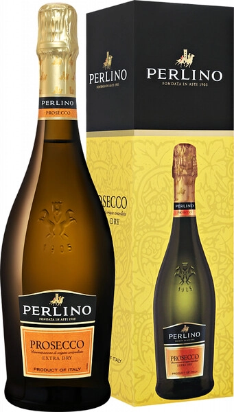 Игристое вино Perlino, Prosecco DOC, gift box