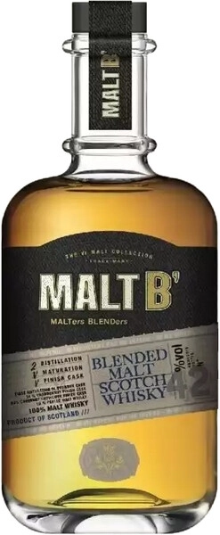 Виски Malt B' Scotch Blended Malt, 0.7 л
