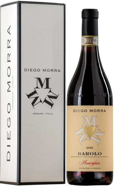 Вино Diego Morra, Barolo "Monvigliero" DOCG, 2020, gift box