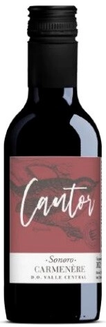 Вино Luis Felipe Edwards, Cantor Sonoro Carmenere, Central Valley DO, 2022, 187 мл