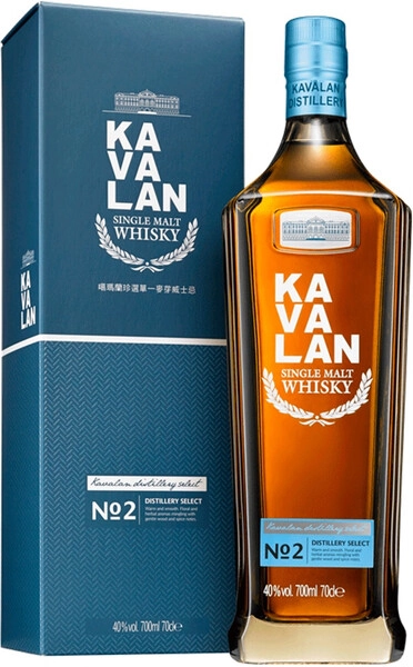 Виски Kavalan, Distillery Select №2, gift box, 0.7 л
