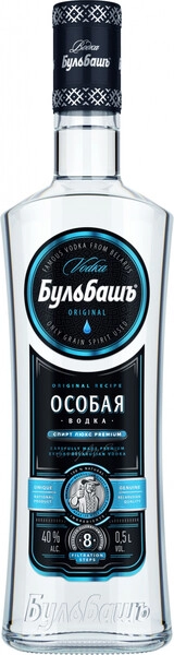 Водка Бульбашъ Особая, 0.5 л