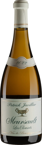 Вино Patrick Javillier, Meursault Les Clousots AOC, 2022