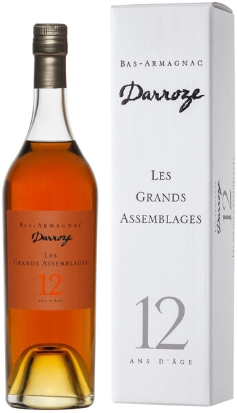 Арманьяк Darroze, Les Grands Assemblages 12 ans d'age, Bas-Armagnac, gift box, 0.7 л