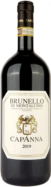 Вино Capanna, Brunello di Montalcino DOCG, 2019, 1.5 л