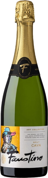 Игристое вино Faustino, "Art Collection" Cava Brut DO, 2023