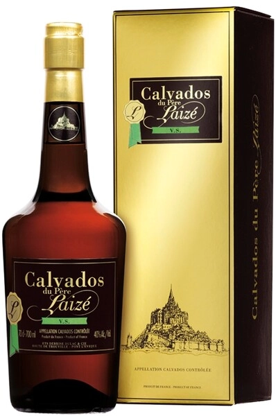 Кальвадос Calvados du pere Laize, VS, gift box, 0.7 л