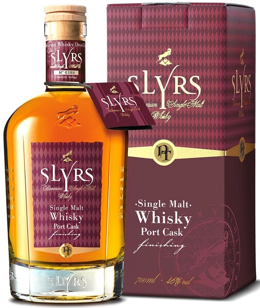 Виски Slyrs Single Malt Port Cask Finish, gift box, 0.7 л