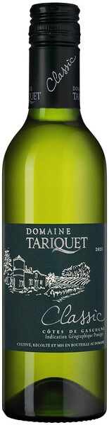 Вино Domaine du Tariquet, "Classic", Cotes de Gascogne VDP, 2024, 375 мл