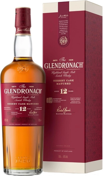 Виски Glendronach Original 12 years old, gift box, 0.7 л