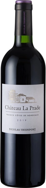 Вино Nicolas Thienpont, Chateau La Prade, Francs-Cotes de Bordeaux AOC, 2019