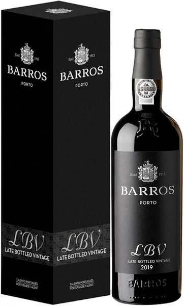 Портвейн Barros Porto LBV, 2019, gift box