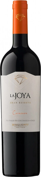 Вино Bisquertt, La Joya Gran Reserva Carmenere, Colchagua Valley DO, 2021