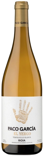 Вино Paco Garcia, "El Yergo" Tempranillo Blanco, Rioja DOC, 2024