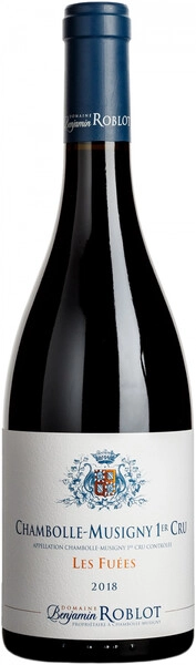 Вино Domaine Benjamin Roblot, Chambolle-Musigny 1er Cru Les Fuees AOC, 2018