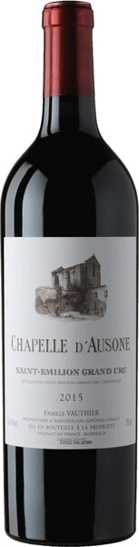 Вино "Chapelle d'Ausone" Saint-Emilion Grand Cru AOC, 2015
