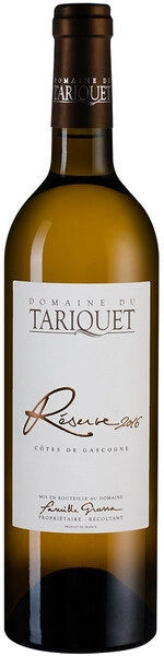 Вино Domaine du Tariquet, Reserve, Cotes de Gascogne VDP, 2019