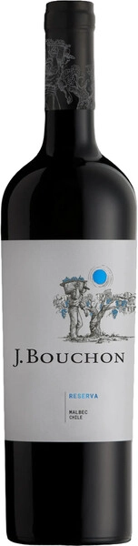 Вино J.Bouchon, "Reserva" Malbec, Valle de Maule DO, 2024