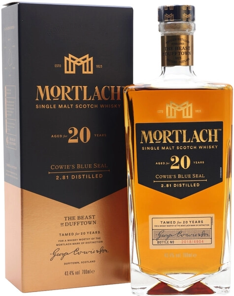 Виски Mortlach 20 Years Old, gift box, 0.7 л