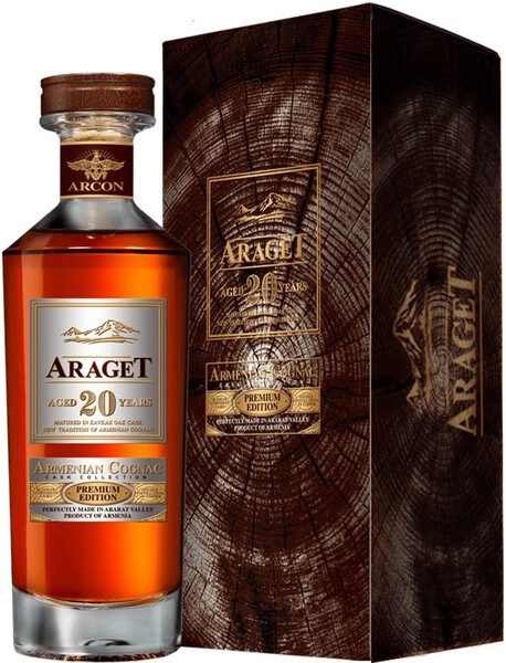 Коньяк Araget 20 Years Old, gift box, 0.5 л