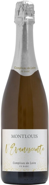 Игристое вино Complices de Loire, L'evinescente Brut, Montlouis AOP