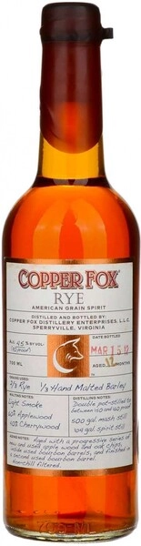 Виски Copper Fox Rye, 0.7 л