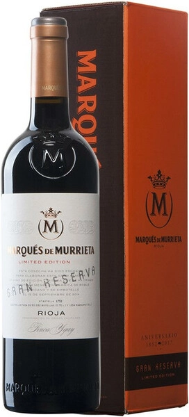 Вино Marques de Murrieta, Gran Reserva, 2011, gift box
