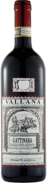 Вино Vallana, Gattinara DOCG, 2019
