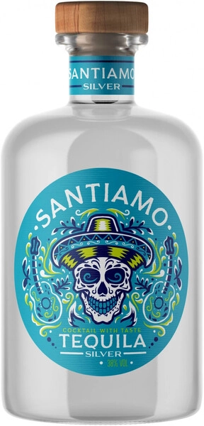Текила Santiamo Silver, 0.7 л