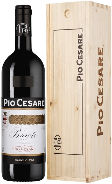 Вино Pio Cesare, Barolo DOCG, 2021, wooden box