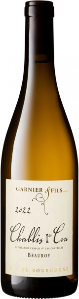 Вино Domaine Garnier & Fils, Chablis Premier Cru Beauroy AOC, 2022