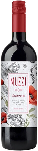 Вино Muzzi Grenache, Western Cape WO, 2024