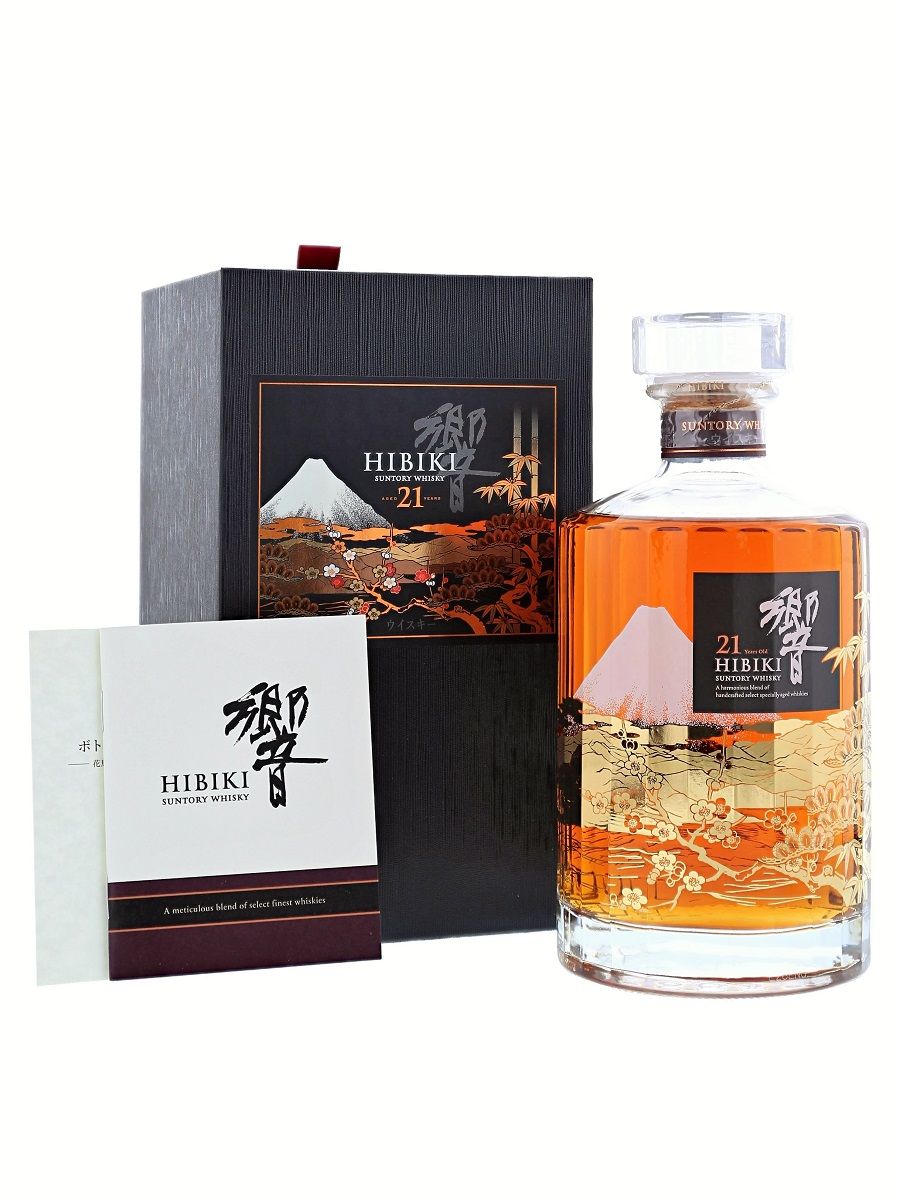 Виски Suntory Hibiki 21 YO 0.7 л в коробке limited