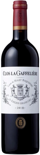 Вино Clos La Gaffeliere, Saint-Emilion Grand Cru AOC, 2018