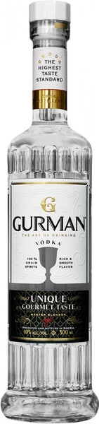 Водка Gurman The Art of Drinking, 0.5 л