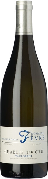 Вино Domaine Nathalie & Gilles Fevre, Chablis 1-er Cru AOC Vaulorent, 2022