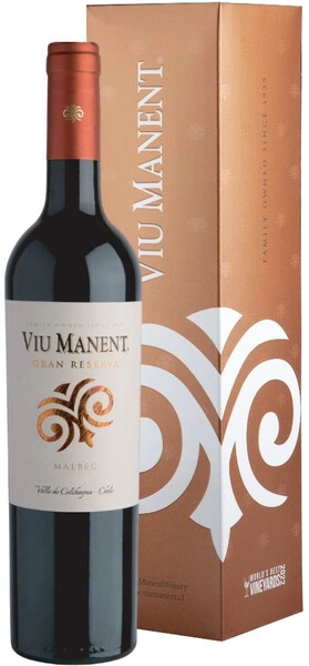 Вино Viu Manent, Gran Reserva Malbec, Colchagua Valley DO, 2022, gift box