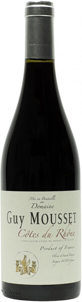 Вино Domaine Guy Mousset, Cotes du Rhone AOC, 2021