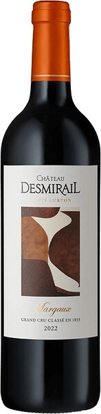 Вино Chateau Desmirail, Margaux Grand Cru Classe AOC, 2022