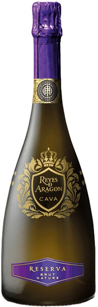 Игристое вино Bodegas Langa, Reyes de Aragon Cava Reserva Brut Nature