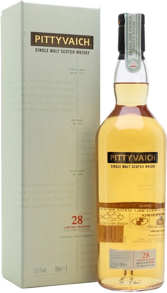Виски Diageo, Pittyvaich 28 Year Old, gift box, 0.7 л