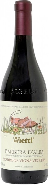 Вино Barbera d'Alba Scarrone Vigna Vecchia DOC, 2018