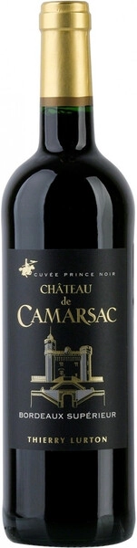 Вино Chateau de Camarsac Cuvee Prince Noir, Bordeaux Superieur AOC