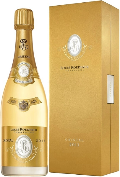 Шампанское Cristal AOC, 2013, gift box