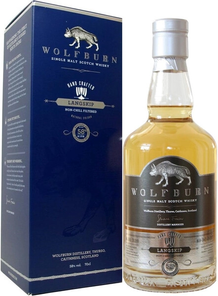 Виски Wolfburn, Langskip, gift box, 0.7 л