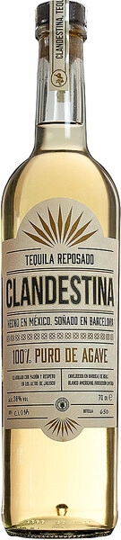 Текила "Clandestina" Reposado, 0.7 л