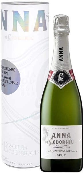 Игристое вино Anna de Codorniu Brut, gift tube