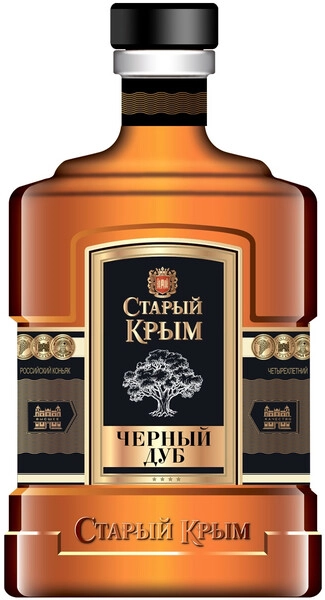 Коньяк Старый Крым Черный дуб, 0.5 л