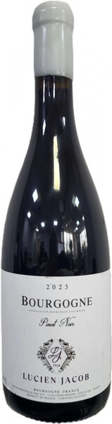 Вино Lucien Jacob, Bourgogne Pinot Noir AOC, 2023